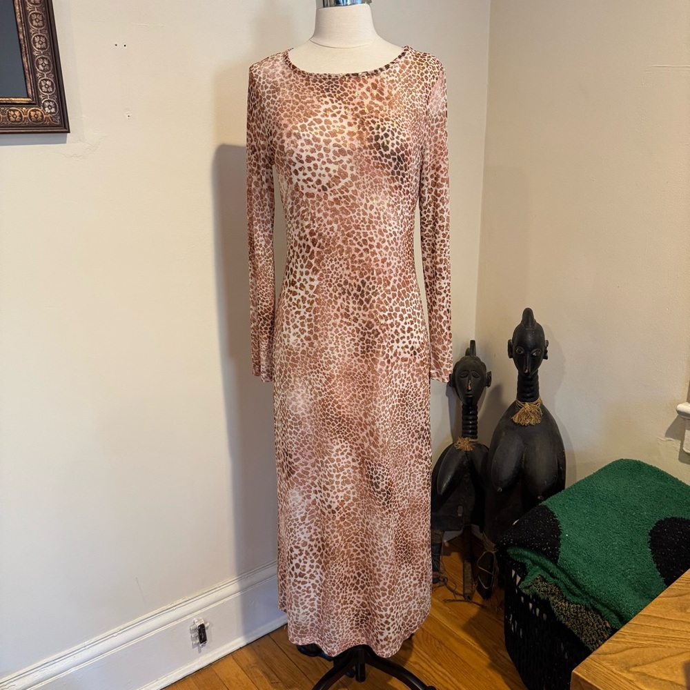 Leopard print maxi dress - Vince Camuto